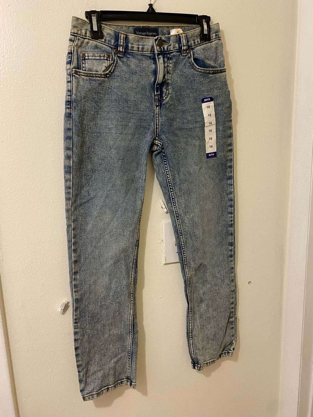 Authentic Denim Vintage Express Boy’s Jeans Size 16 super stretch